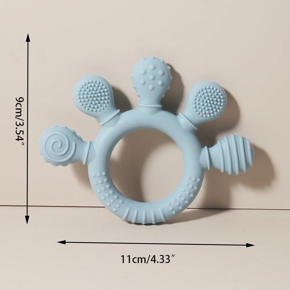 Silicone Baby Hand Teether