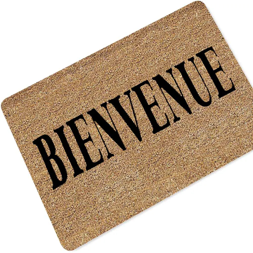 Tapis de porte en caoutchouc, absorbant l'eau et antidérapant