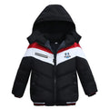 Boys' Long Sleeved Hooded Padded Jacket